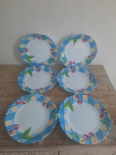 Assiettes dessert salade - dessert, /