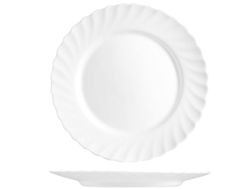 Arc piatto verre opale - en,